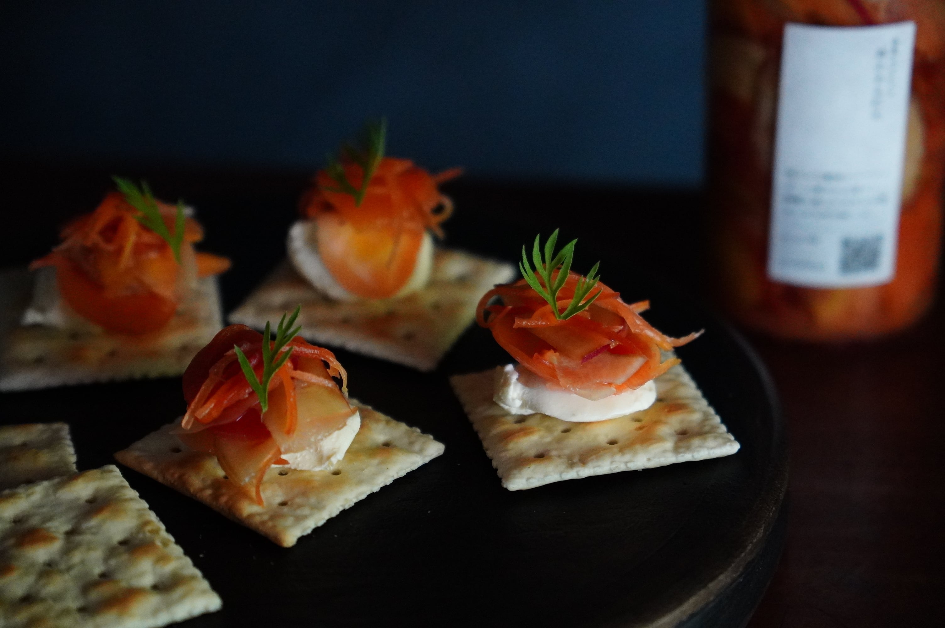 季節のピクルス　橙：招かれる灯火