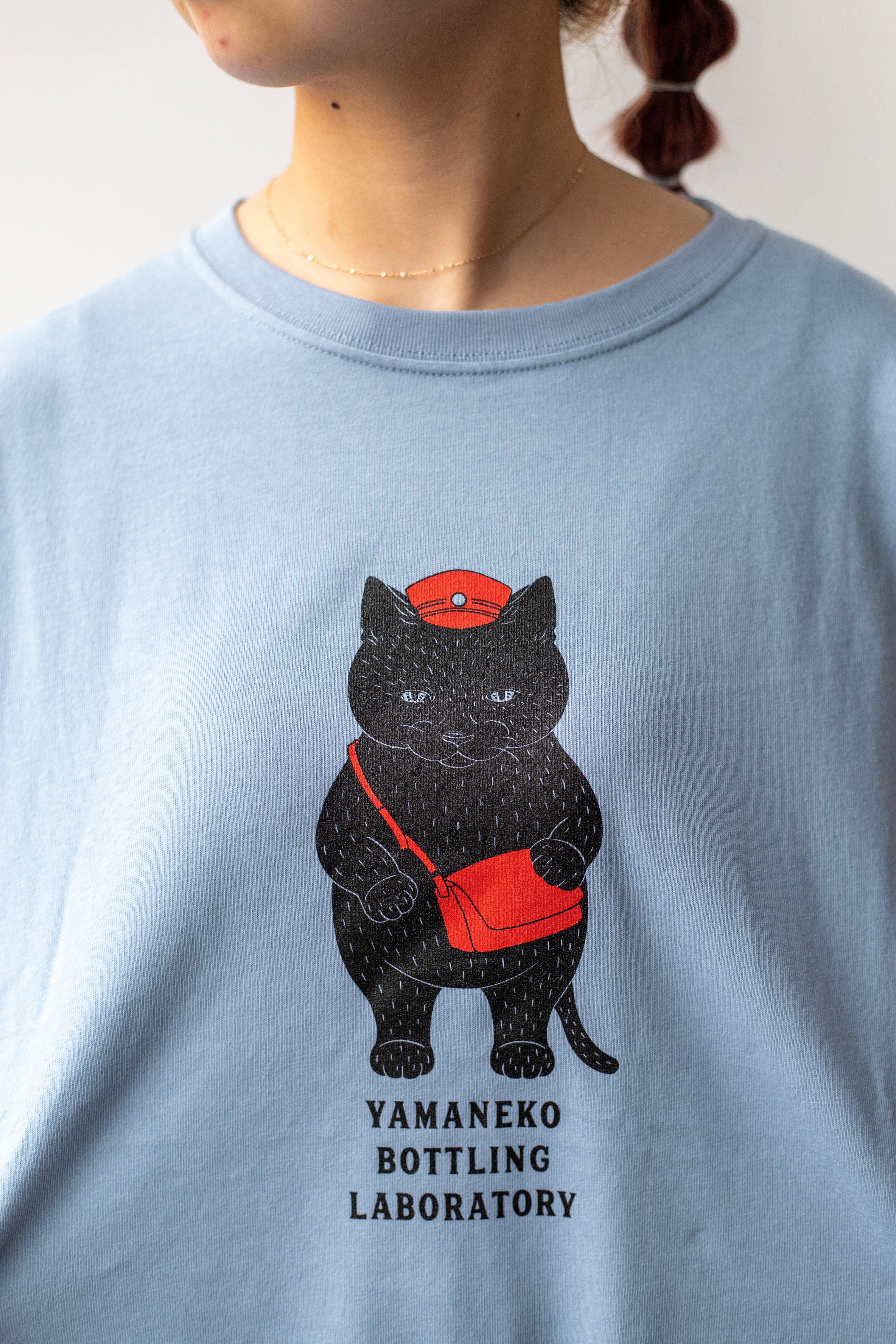 山猫オリジナルTシャツ【ブルー】