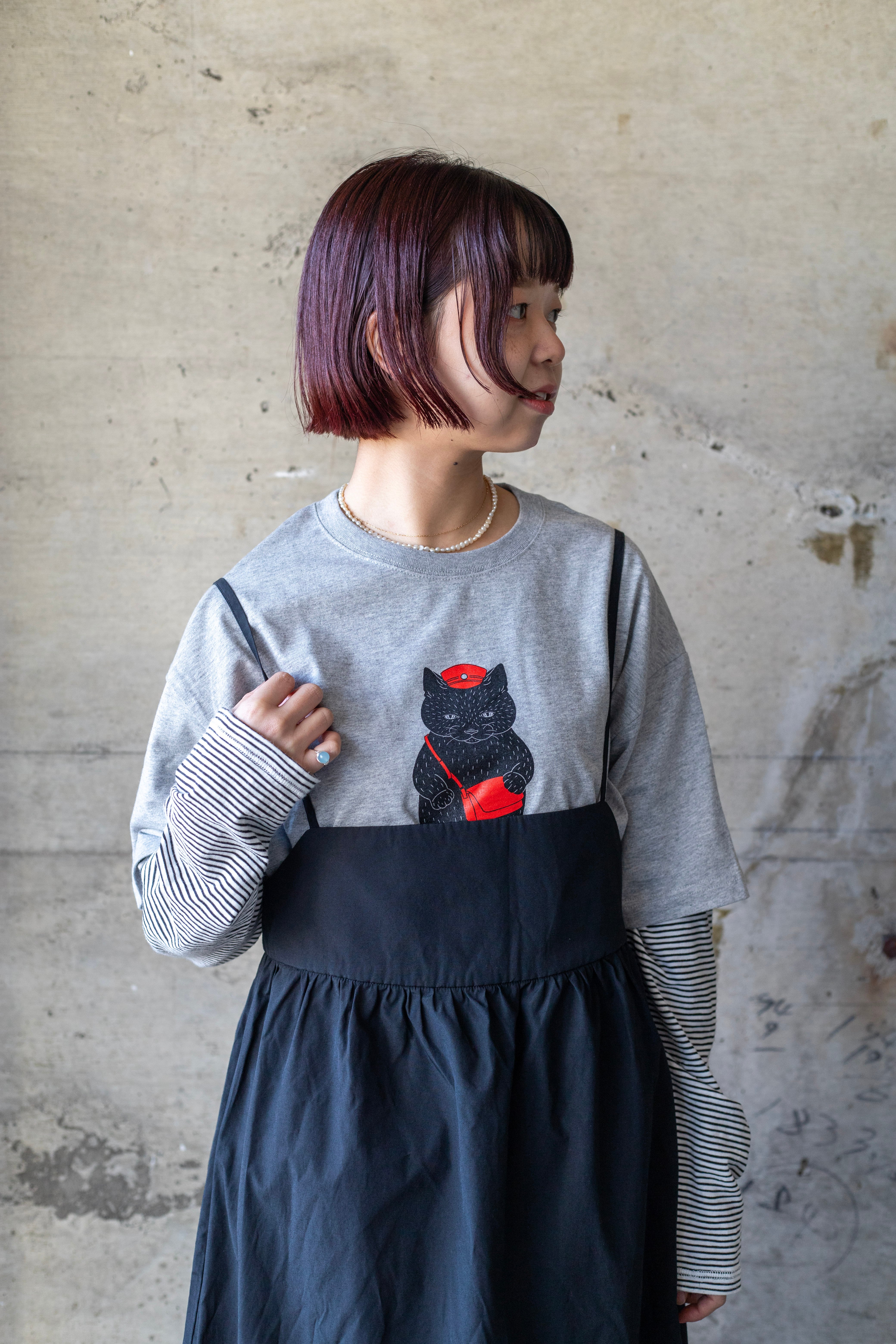 山猫オリジナルTシャツ【グレー】