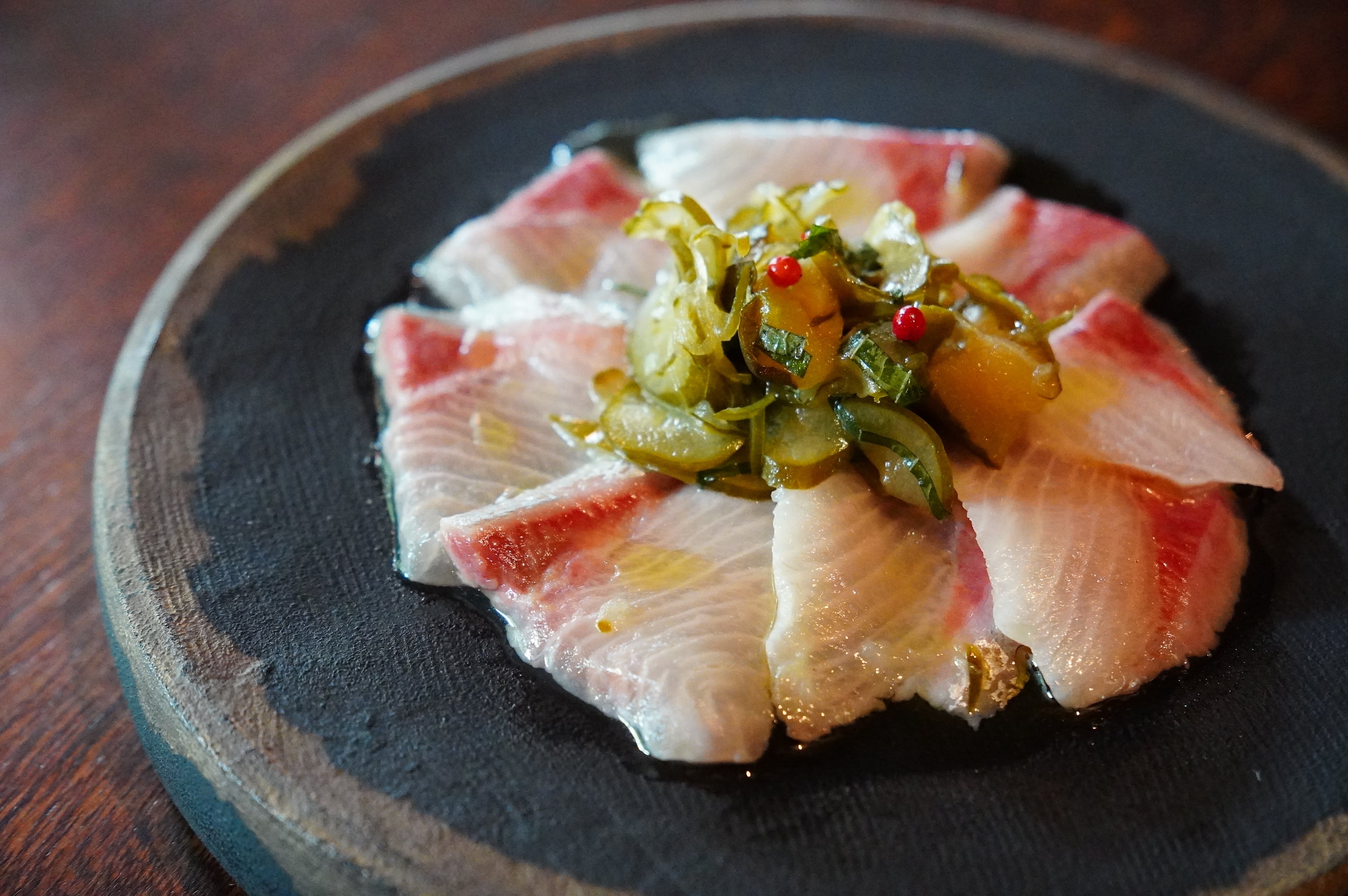 季節のピクルス　黄緑：木の葉鳴る山奥にて