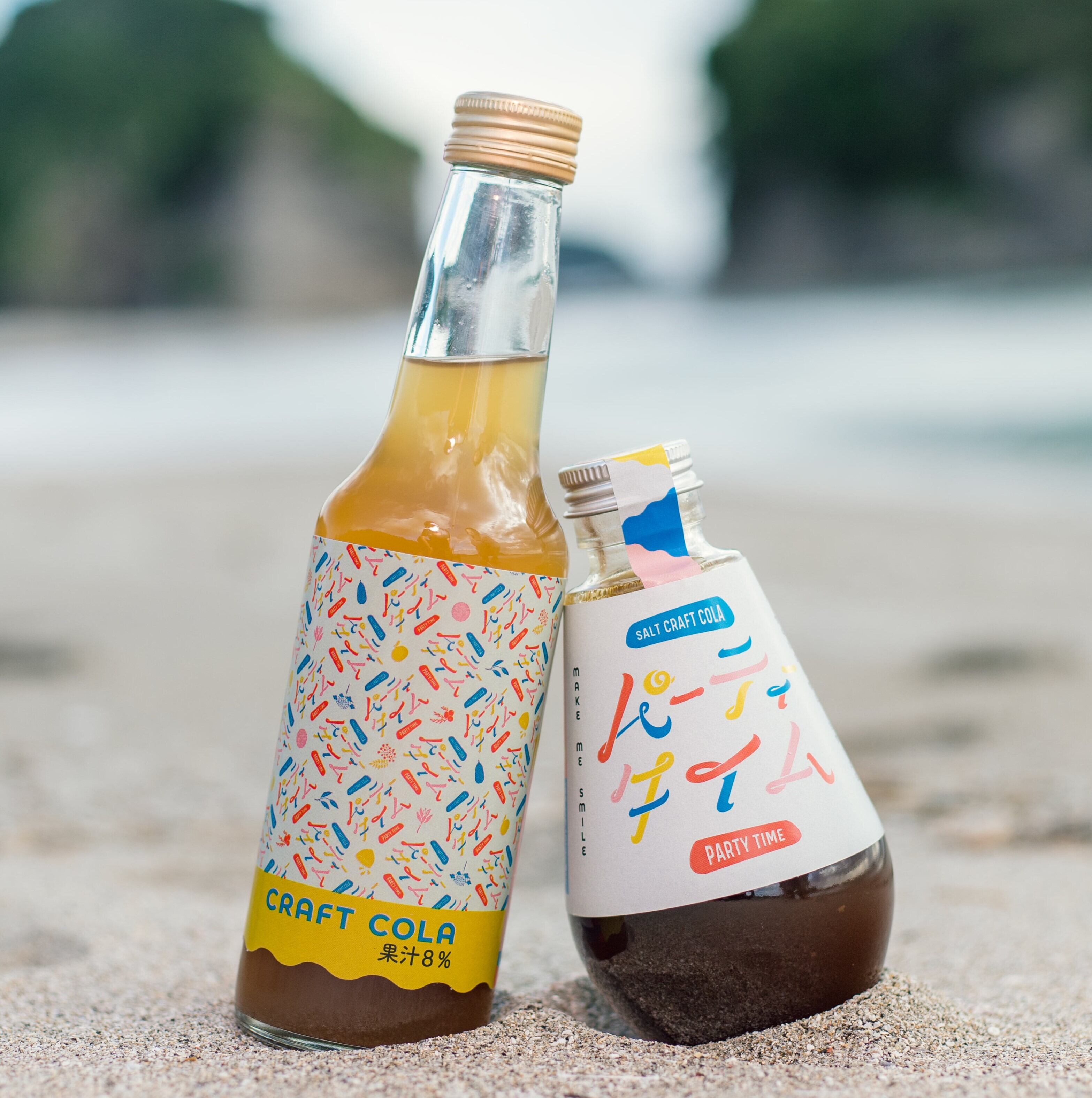 クラフトコーラパーティータイム　炭酸瓶