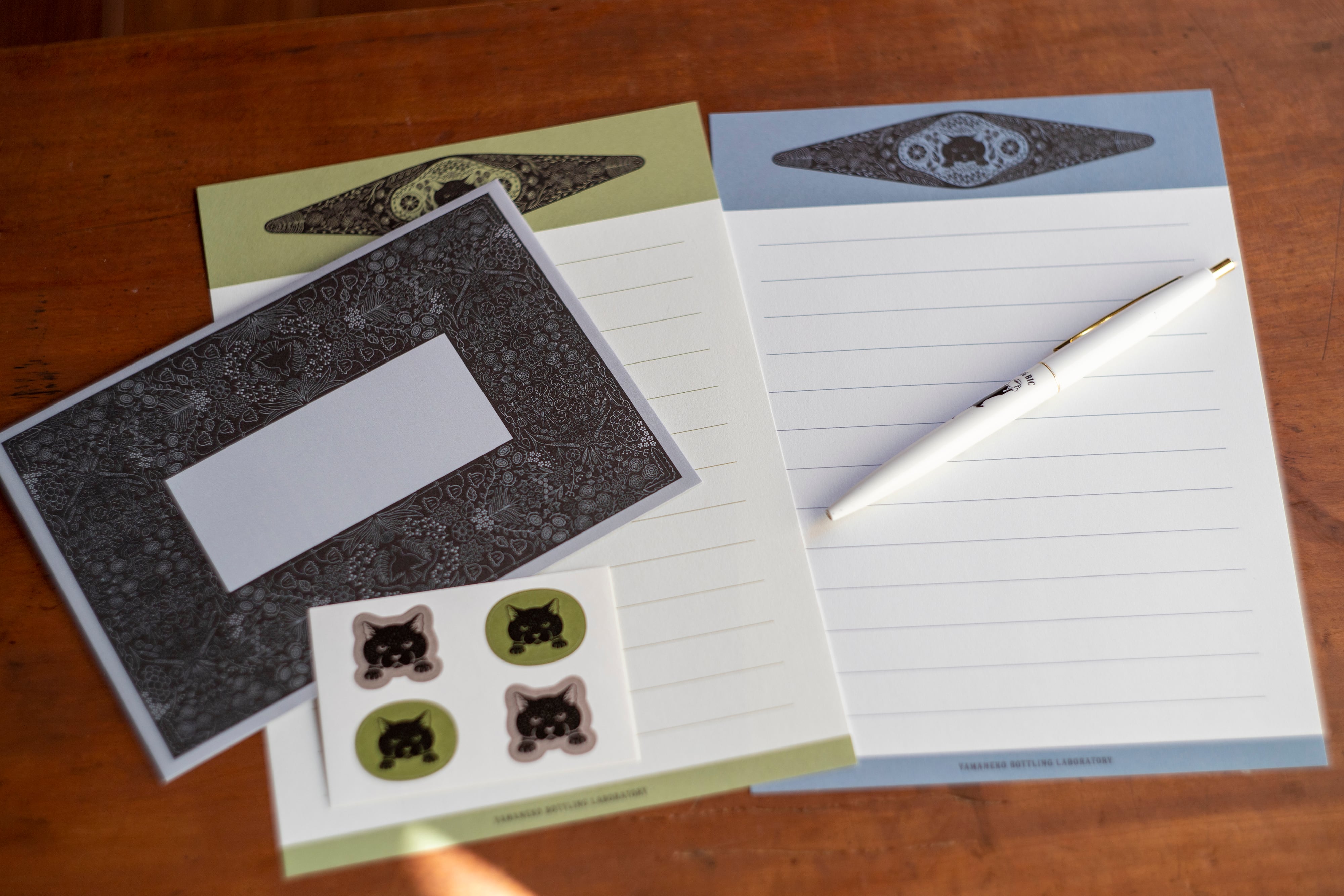 山猫瓶詰研究所　レターセット　山猫の庭