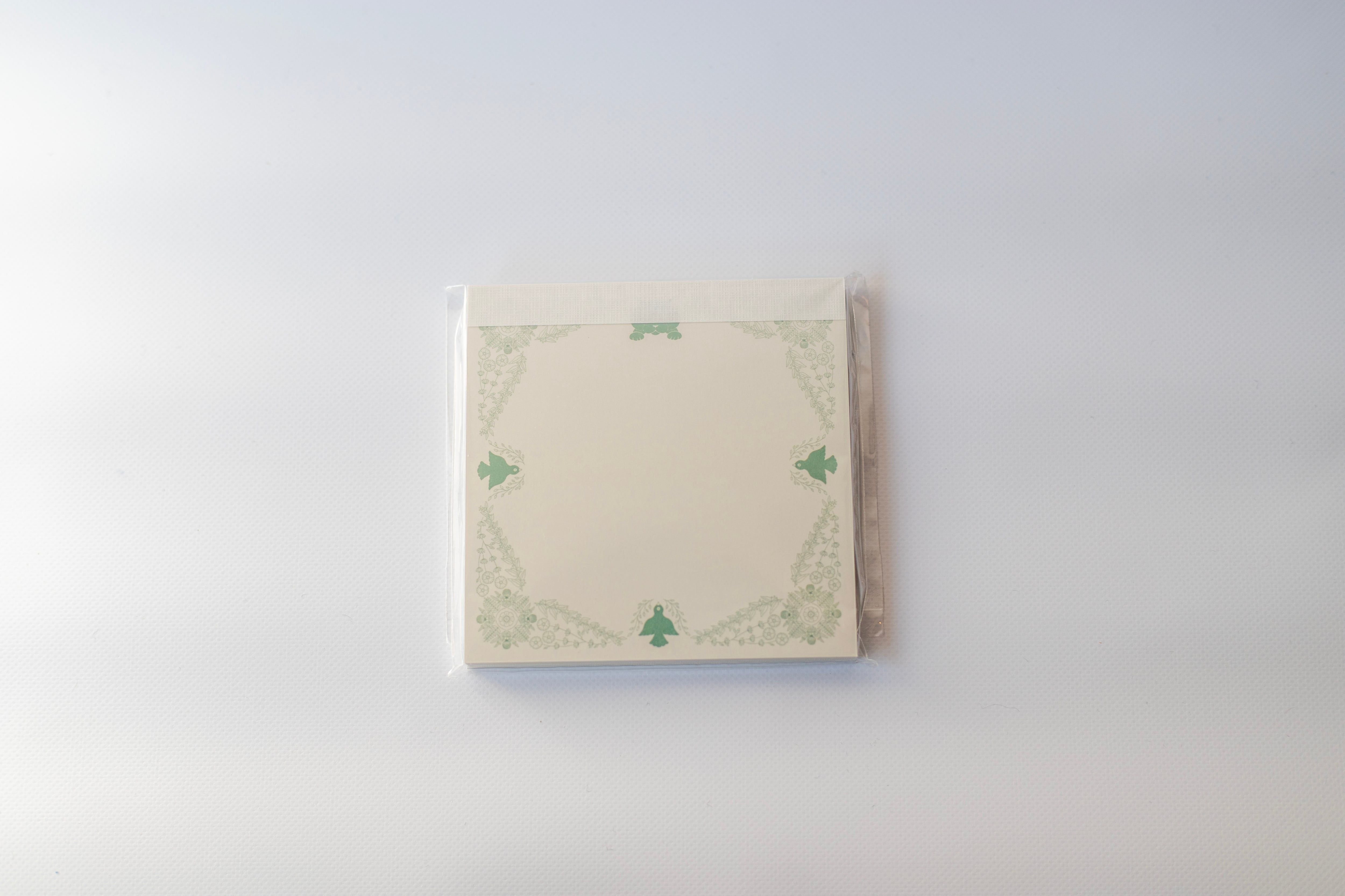 山猫瓶詰研究所　メモ帳　四角メモ　山猫の庭